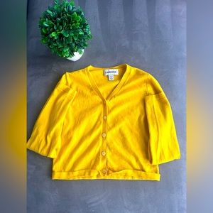 Yellow Cardigan